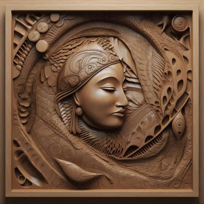 نموذج ثلاثي الأبعاد لآلة CNC 3D Art 